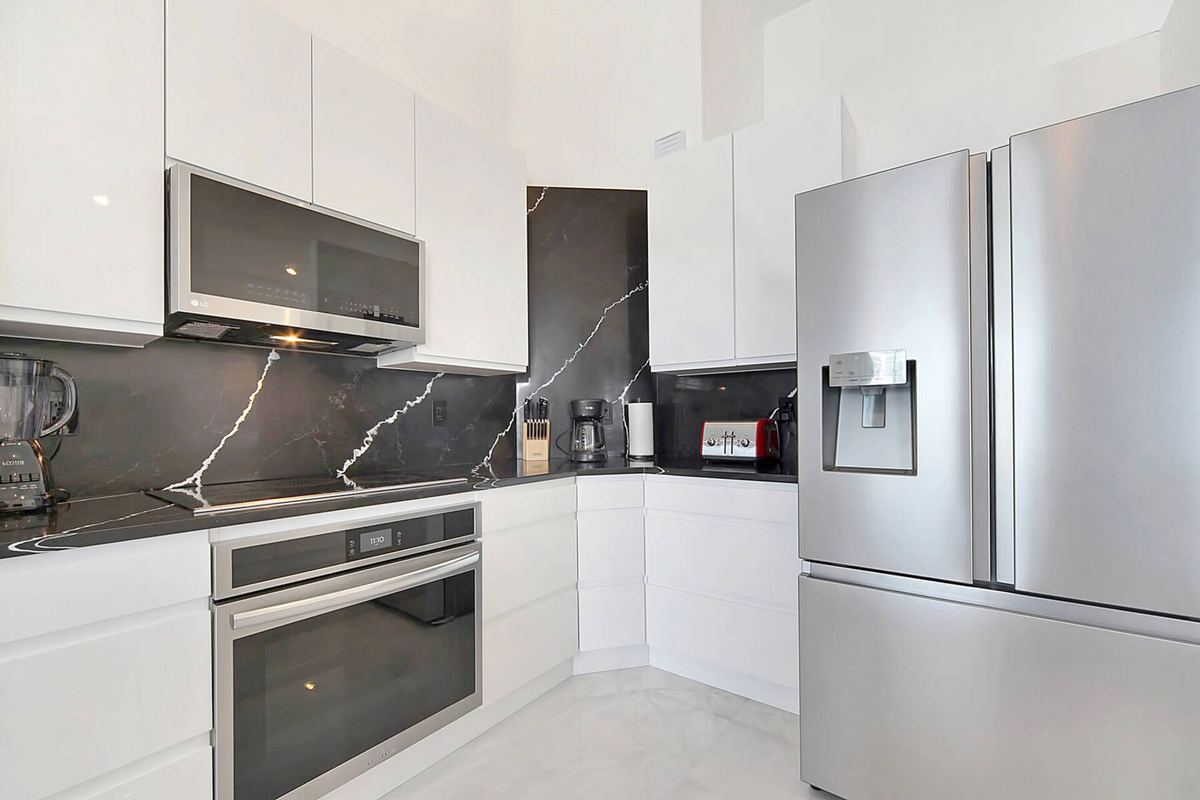 Küche – Kochbereich Detail